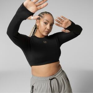 Adidas by Stella McCartney Dark Green Crop Top